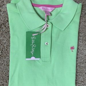 NWT Lilly Pulitzer Shrunken Pique Polo XS